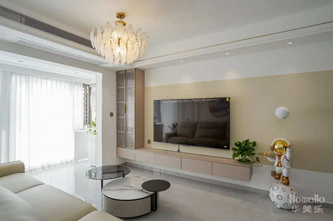 80㎡現(xiàn)代風(fēng)兩室雅居，化繁為簡的設(shè)計(jì)，清新脫俗的生活，空間感也十足